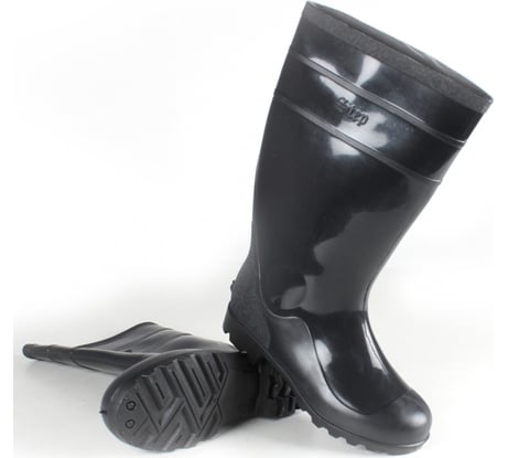 Мужские сапоги Факел  Фирма СТЕП  ПВХ двухкомпонентные Step, черный (арт.С-40), 41 00-00001518 87473419.002