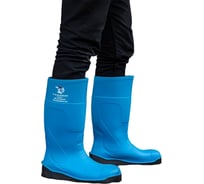 Сапоги рабочие PolyTech ПУ/ПУ O4, цвет синий/черный, размер 46 PolyTech BLB-O4-46