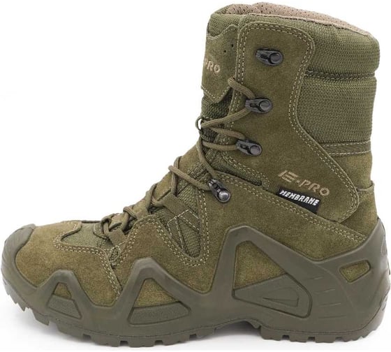Мужские высокие ботинки СПРУТ E-PRO Special high KEVLAR арт. 103 range green, размер 42 139825