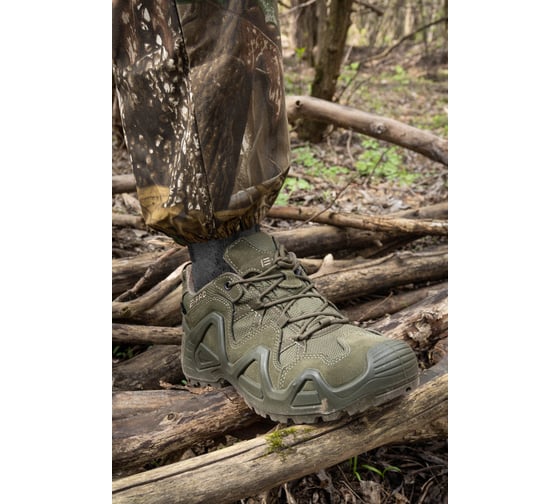 Мужские полуботинки СПРУТ E-PRO Special low KEVLAR арт. 101 range green, размер 43 139880