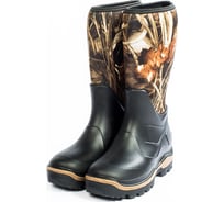 Сапоги с комбинированным верхом из ПУ галоши с подошвой литьевого метода крепления, с ходовым слоем подошвы из резины и голенищем из многослойного материала ТЗРО С940 мод."Harweld" (р. 307)