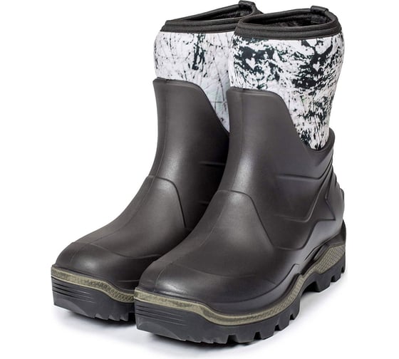 Сапоги с комбинированным верхом из ПУ галоши, с ходовым слоем подошвы из резины и голенищем из многослойного материала ТЗРО С951 мод."Harweld mini" (р. 270) 1