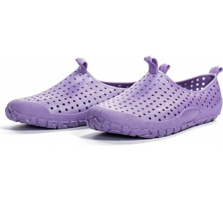 Тапочки для купания из ПВХ школьные "Флиппер" (сиреневые) ТЗРО С440-мтз (р. 195)