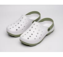 Туфли прогулочные двухцветные мужские OYO 1D.TF.L белый/хаки р.42