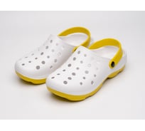 Туфли прогулочные двухцветные мужские OYO 1D.TF.L белый/желтый р.44