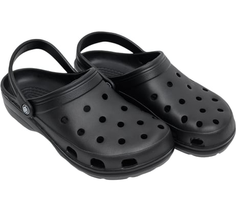 Сабо фирма СТЕП ЭВА медицинские с ремешком и перфорацией, модель 3, черный, размер 43 00-00003694