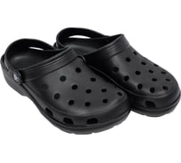 Сабо фирма СТЕП ЭВА медицинские с ремешком и перфорацией, модель 3, черный, размер 38 00-00002775