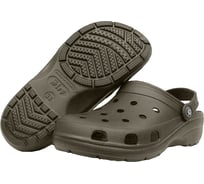 Сабо фирма СТЕП ЭВА медицинские с ремешком и перфорацией, модель 3, олива, размер 44 00-00003709