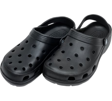 Сабо фирма СТЕП ЭВА медицинские с ремешком и перфорацией, модель 3, черный, размер 40 00-00002777