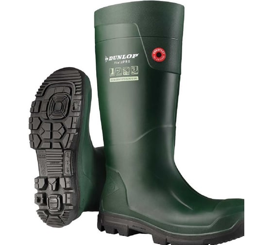 Сапоги DUNLOP PUROFORT FIELDPRO FULL SAFETY унисекс, 44, 8713197051787