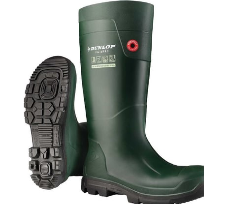 Сапоги DUNLOP PUROFORT FIELDPRO FULL SAFETY унисекс, 42, 8713197051763