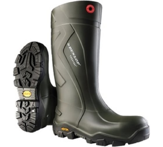 Сапоги DUNLOP PUROFORT+ OUTLANDER WITH VIBRAM SOLE S5 CI HRO CR SRC мужские, 44, CC22933/44 1