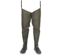 Сапоги забродные Следопыт ПВХ с тканевой надставкой, размер 41, цвет олива PF-PB-F01