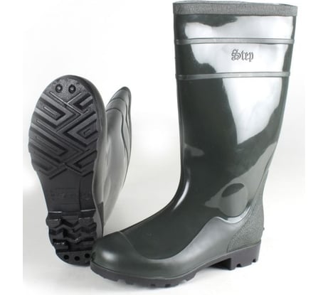 Сапоги защитные фирма СТЕП ПВХ С-40 МБС, олива, размер 39 БП-00005537