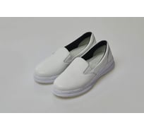 Слипоны женские AMPAR "FLORA" цвет белый, размер 39 770166-39