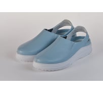 Сабо женские с ремешком AMPAR "ARETA" цвет серо-голубой, размер 42 473139-42