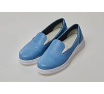 Слипоны женские AMPAR "FLORA" цвет голубой, размер 36 770295-36