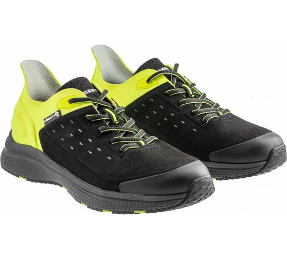 Полуботинки рабочие HOEGERT TECHNIK SAUTEN O1 FO SR черные/желтые hi-vis размер 42 HT5K579-42 1