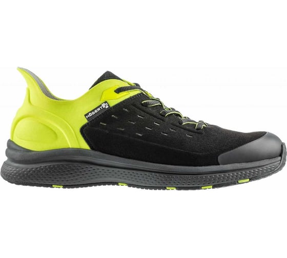 Полуботинки рабочие HOEGERT TECHNIK SAUTEN O1 FO SR черные/желтые hi-vis размер 45 HT5K579-45