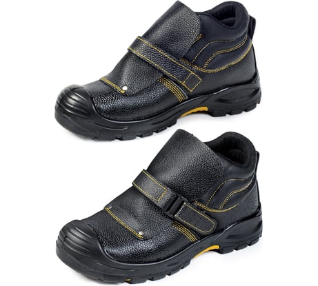 Ботинки рабочие БЕРТА Flex сварщика кожа с композитным подноском и металлической стелькой, размер 36 573-36