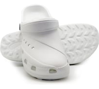 Сабо женские из ЭВА белые с ремешком Прабо 601/06, р-р 40 4345