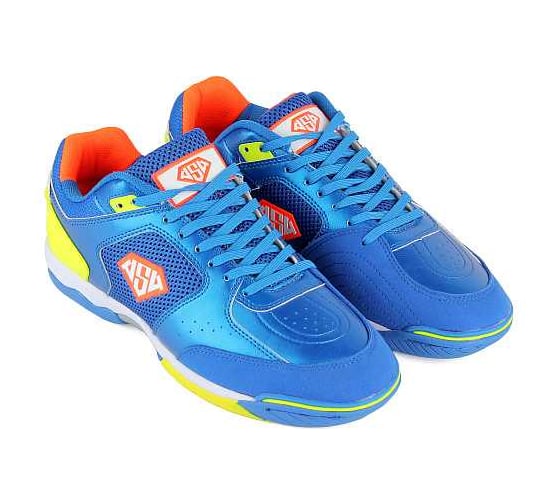 Полуботинки кроссовые AS4 Inferno indoor 180321 blue/yellow 4690222184242