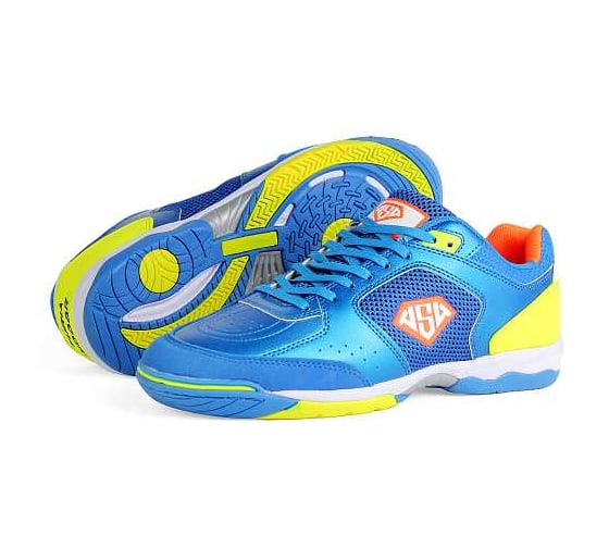 Полуботинки кроссовые AS4 Inferno indoor 180321 blue/yellow 4690222184334