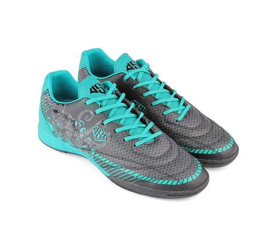Полуботинки кроссовые AS4 Furia Indoor 221022 Octopus black/turquoise 4690222181630