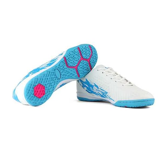 Полуботинки кроссовые AS4 Inferno Indoor 204A18 white/blue 4690222181357