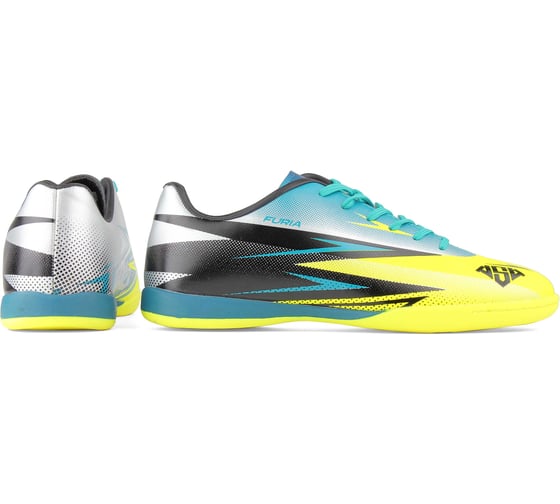 Полуботинки кроссовые AS4 Furia Indoor 201A18 grey/black/turquoise 4690222181579