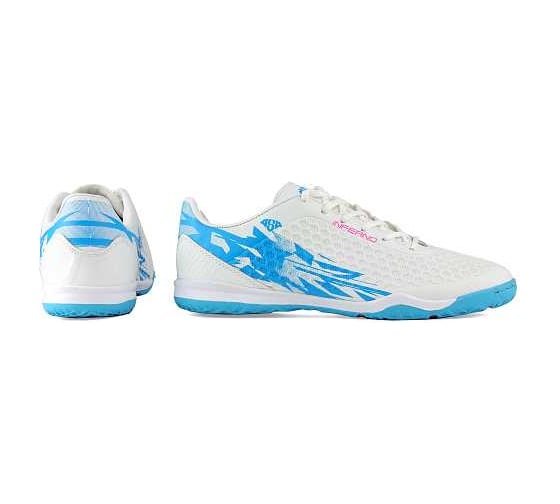 Полуботинки кроссовые AS4 Inferno Indoor 204A18 white/blue 4690222181364