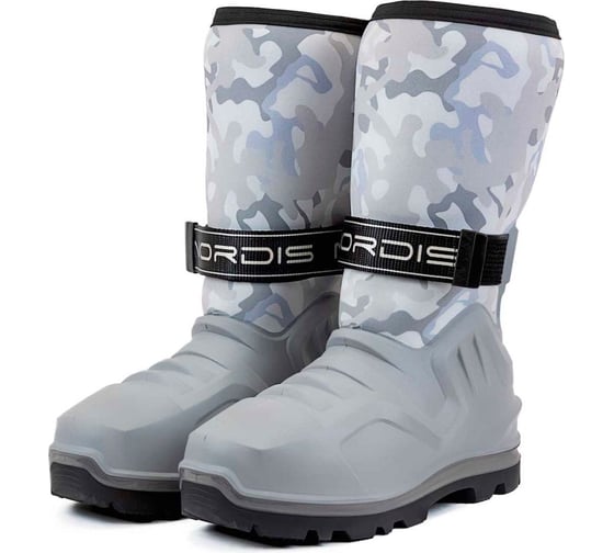 Сапоги комбинированные из неопрена ТЗРО С860 мод. "NordiS" White с низом из ПУ галоши на двухслойной подошве, со съемным утепляющим чулком, (р. 307) С860, (р. 307) 1