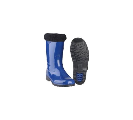 Сапоги ПВХ женские ООО ГУП Бисер Вега с утепленным чулком, размер 40 (262) 4640061097982 1