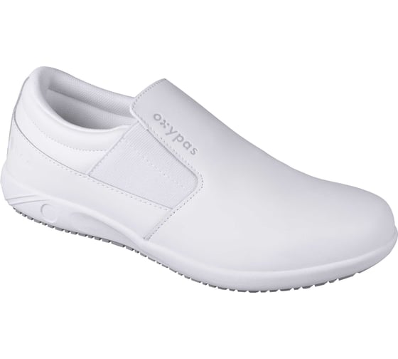 Полуботинки Safety Jogger ROY (РОЙ) (тип туфли) мужские, кожаные ЭВА/резина (белый/WHT) (44), КРО 4322/44