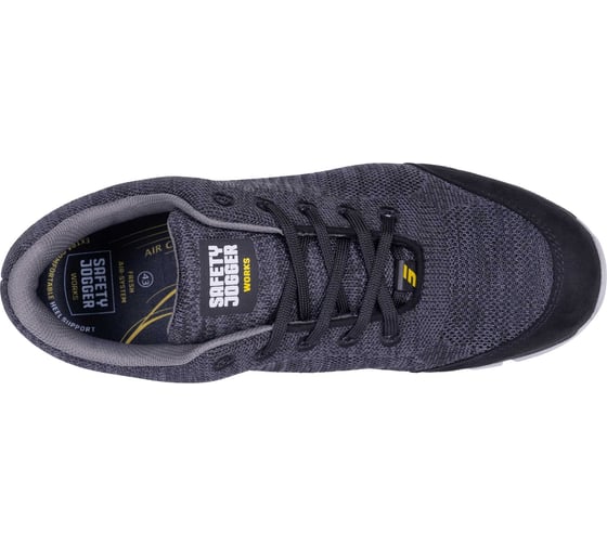 Полуботинки Safety Jogger MORRIS (МОРРИС) с КП и КС, текстиль, ЭВА/резина (черный/BLK) (39), Пол 072/39
