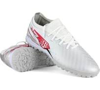 Полуботинки кроссовые AS4 Inferno Turf 230217 silver/red 4690222183849