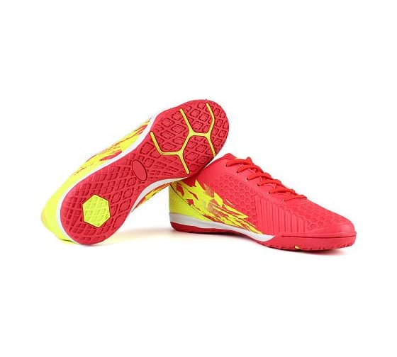 Полуботинки кроссовые AS4 Inferno indoor 204A18 red/lime 4690222175301