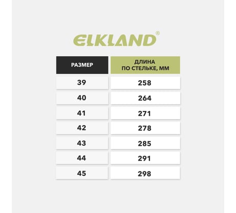 Полуботинки ELKLAND 332 (42) 4660272911891