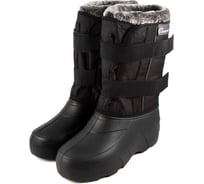 Сапоги-дутики мужские Следопыт на липучке, ЭВА, 4-слойный, меховой вкладыш, -50С, р 42, черный/8/ PF-RB-W75