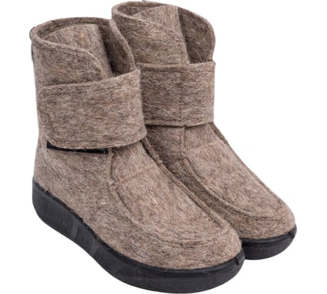 Войлочные сапоги ШК, арт. -14523 сер, войлок+велькро, разм.37 -14523 сер/37 00-00000101