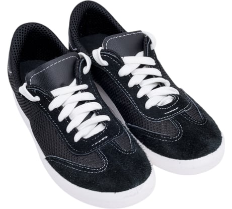 Полуботинки кроссовые ШК арт. -09113-2 черн, велюр+сетка, разм.38 -09113-2 черн/38 00-00000017