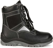 Ботинки кожаные утепленные SCENDA URSUS высокие СТРОИТЕЛЬ ПУ/ТПУ, металлический подносок, антипрокольная стелька 45 БОТ391ИМСТ.23/45