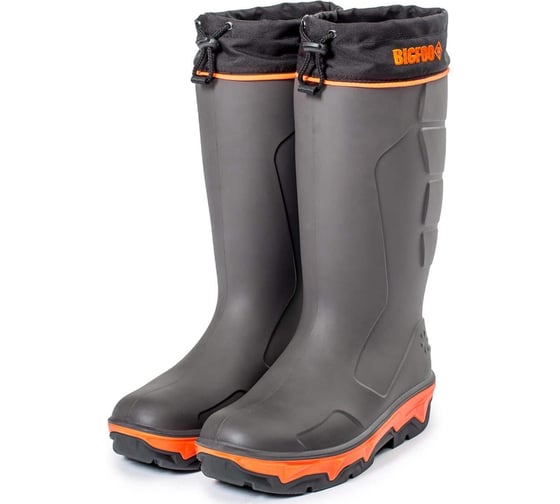 Сапоги утепленные литьевые из полиуретана ТЗРО C1000 BIGFOOT на двухслойной подошве, с текстильной манжетой с кулиской из водооталкивающего материала, размер (р. 262) С1000, (р. 262) 1