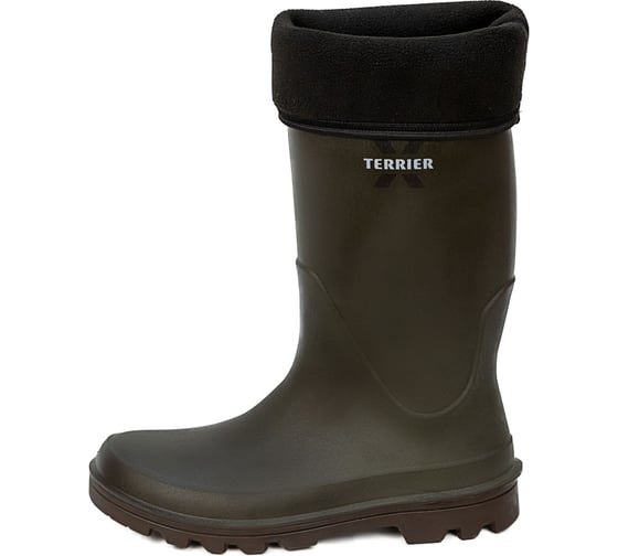 Водонепроницаемые сапоги ТЗРО С1300 мод. TERRIER Comfort  из ПУ на подошве из ТПУ, с перфорированной вкладной стелькой из материала ЭВА, с подкладкой из трикотажного полотна с ПУ покрытием, (р. 300) С1300 Comfort, кмф, (р. 300)
