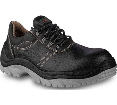 Полуботинки кожаные SCENDA URSUS РЕДГРЕЙ ПУ/ТПУ, металлический подносок БОТ21321.22/46