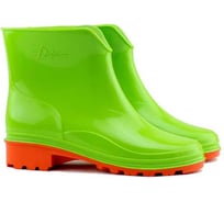 Полусапожки женские Дарина салатовый+оранжевый, 36(225) Д16