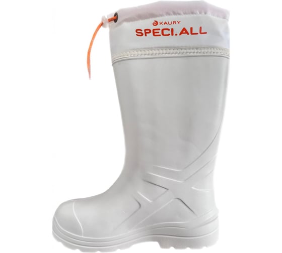 Сапоги женские подростковые KAURY SPECI.ALL 11-30 КП S, Бизон, белый, р-р 38-39 4610093249802 1
