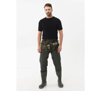 Сапоги мужские KAURY SPECI.ALL 189 Р олива-бело-черный, р-р 47 4610093253724