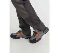 Полуботинки рабочие DOWELL кевларовая стелька, стальной подносок, серый/оранжевый, р-р 40 D82050-40