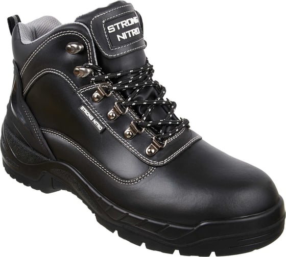 Ботинки ГК Спецобъединение STRONG NITRO (СТРОНГ НИТРО) с КП и КС нат. мех, кожаные ПУ/нитрил (39), пар, Бот 245/39 1